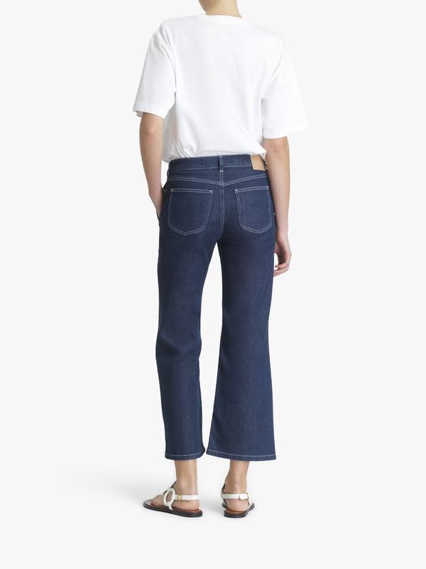 Pantalones Vaqueros Mujer Chloé Ropa Oscuro 95% Algodón,5% Elastane CRPS89374